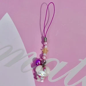 Hello Kitty Hokkaido Snow Bunny Charm na telefon komórkowy - Zdjęcie 1 z 1