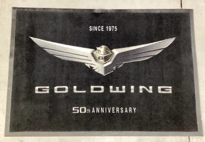 HONDA GOLD WING 50TH ANNIVERSARY DOOR MAT 0SA18-MLJ-A00 - Image 1 of 4