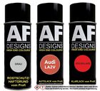 Spraydose Set für Audi LA2V Tech-Orange Metallic Autolack Klarlack Grundierung