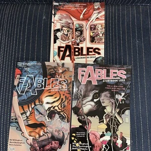 Bill Willingham’s FABLES 1-3 VERTIGO Very Good Condition Lot Graphic Novels - Picture 1 of 16