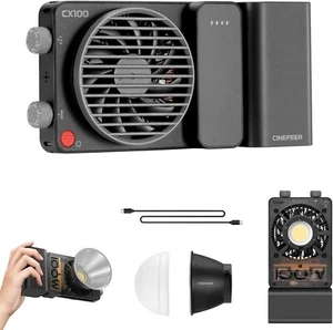 ZHIYUN CINEPEER CX100 100W LED Video Light Portable Photography Light 2700-6500K - Picture 1 of 12