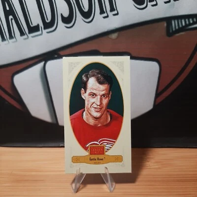 2012 Panini Golden Age Mini Broadleaf Brown Ink Gordie Howe  Detroit Red Wings - Image 1 of 2