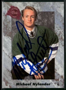 Autógrafos Michael Nylander 1991 Classic Four Sport #NUEVO nuevo #/1100 - Imagen 1 de 2