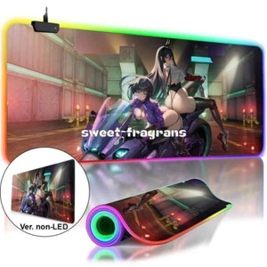 ACG Large LED Gaming Mouse Pad Mat Brown Dust 2 II RGB Anime Desk Mat #08 03-25 - Picture 1 of 18