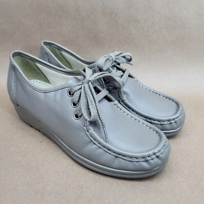 Zapatos para mujer Softspots ANNIE HI TAUPE (Talla 10 N) 103706 con cordones punta de mocasín Foto 1 de 4