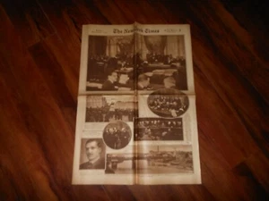 New York Times Picture Section, Rotogravure: Part 5 Feb 1, 1920 WWI Era NYT#3 - Picture 1 of 5
