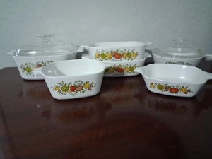 Vintage Corning Ware Spice of Life Cassarole Backformen - Bild 1 von 42