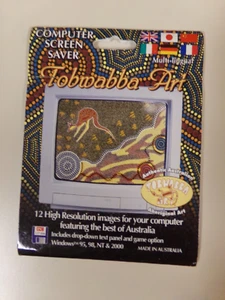 TOBWABBA ART COMPUTER SCREEN SAVER FROM AUSTRALIA 3.5 FLOPPY DISC 1998 WINDOWS95 - Picture 1 of 3