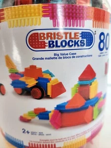 Bristle Blocks Stem Toy Building Blocks For Toddlers 80 Pieces Shapes New - Picture 1 of 8