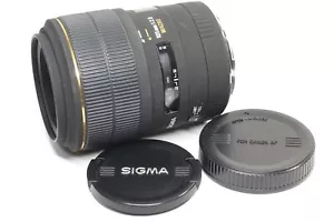 AS IS Sigma AF 105mm F/2.8 EX DG Macro Lens for Canon EF From Japan - Picture 1 of 11
