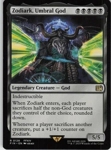 Zodiark, Umbral God R FINAL FANTASY 128 NM Normal MTG - Picture 1 of 2