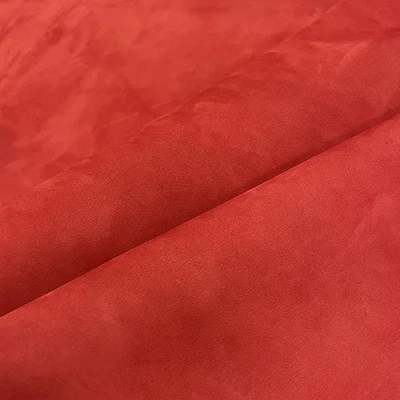 Impresionante tapicería de piel de vaca completa de nobuck rojo 50 pies cuadrados Foto 1 de 2