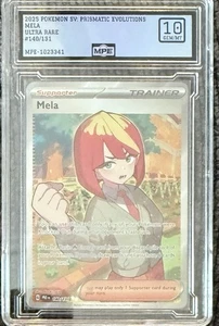 Pokémon Pre-Prismatic Evolutions 2025 ultra raro #140 Mela MPE 10 - Imagen 1 de 1