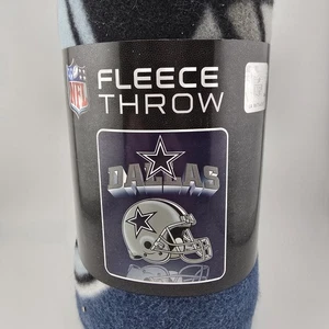 DALLAS COWBOYS NFL FLEECE THROW BLANKET 50x60 NORTHWEST NEW - Picture 1 of 2
