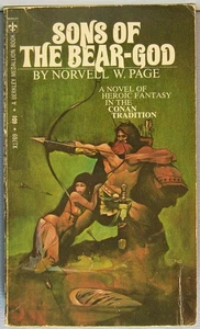 Page, Norell W. - Sons of the Bear-God PBO 1st edition 1969 Good+ - Picture 1 of 3