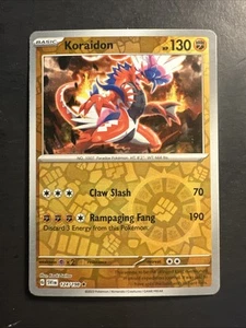 Koraidon 124/198 Pokémon Escarlata Violeta Reverso Holo Lámina Holográfica 2023 - Imagen 1 de 2