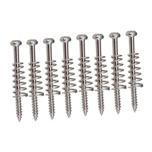 8 Stck./Set E-Gitarre Humbucker Tonabnehmer Ring Schrauben & Federn Musikteile - Bild 1 von 5