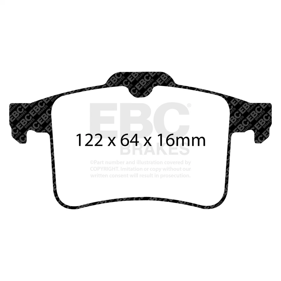 EBC Brakes DP32059C Redstuff Ceramic Low Dust Brake Pads - Изображение 1 из 3