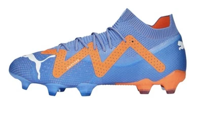 Puma Future Ultimate FG/AG Blue Orange Soccer Cleats 107166-01 Women Size 10.5 - Image 1 of 4