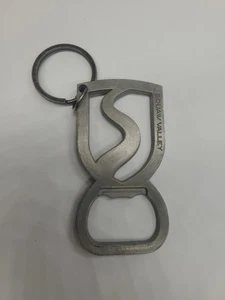 Vintage Squaw Valley California Ski Resort Bottle Opener Keychain Key Ring - Picture 1 of 7