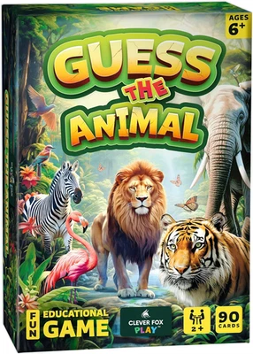 Guess the Animal – Educational Guess in 5 Clues Game for Kids & Family – Fun Chi - Image 1 of 4