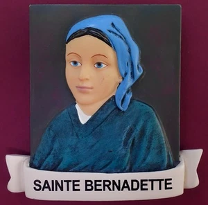 Souvenir Fridge Magnet Saint Bernadette Of Lourdes Virgin Mary Apparitions - Picture 1 of 1
