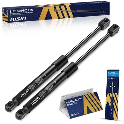 AISIN Cantidad (2) Elevación de escotilla trasera Soporte Amortiguador Puntal para Dodge Caliber 2007-2012 Foto 1 de 4