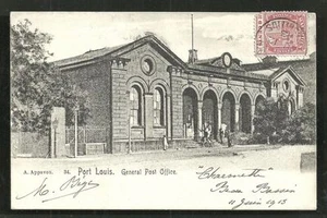 Mauritius Maurice Port Louis General Post Office stamp ca 1899 - Picture 1 of 1