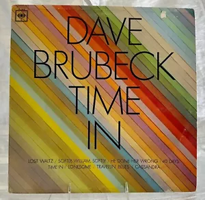 LP: Dave Brubeck, Time In, Columbia, Mono 1966, Hard Bop, Cool Jazz - Picture 1 of 4