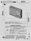 1960 Magnavox Am-22 Transistor Radio Service Manual Photofact Schematic Repair
