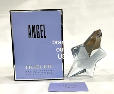 💯 MUGLER ANGEL Shooting Star Eau de Parfum Spray Recargable, 1.7 OZ $120 Foto 1 de 4