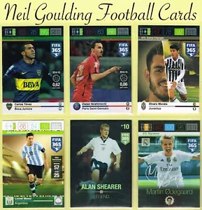 Panini Adrenalyn XL 2015-16 ☆ FIFA 365 2016 ☆ Football Cards #154 to #378 - Picture 1 of 221