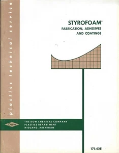 Technical Report - Dow Chemical Styrofoam Fabrication Adhesive Coat 1956 (ST22) - Picture 1 of 1