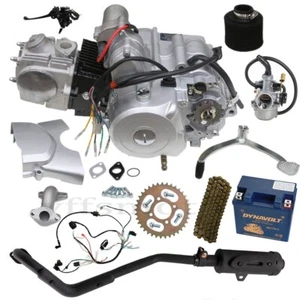 125cc Racing Semi Auto Engine Motor Kits 3+1 Reverse for Coolster ATV Golf 70 90 - Picture 1 of 54
