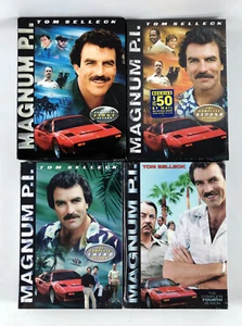 Magnum P.I. - Seasons 1-4 DVD Sets 2 3 - Tom Selleck Hawaii John Hillerman - Picture 1 of 4