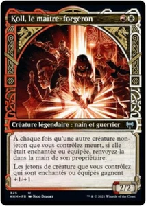 MTG Magic KHM FR Showcase FOIL - Koll, the Forgemaster/Koll, le maître-forgeron - Picture 1 of 1