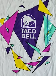 Taco Bell T-Shirt Sz Large Retro Collectible Graphic Tee - Picture 1 of 8