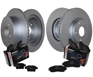 Front Rear Brake Kit Rotors Bosch QuietCast Ceramic Pad Set For FX35 FX45 Murano - Picture 1 of 11