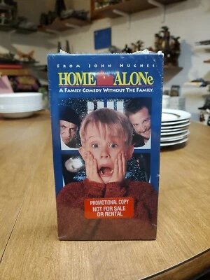 Sealed Home Alone (VHS, 1991) Promotional Copy Not For Sale Rare Classic - Image 1 of 4