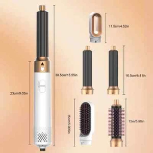 Profi Air Haarstyler 5 in 1 Geräuscharm Haar Locken Glätten Haar - Bild 1 von 7