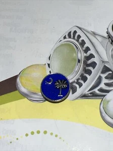 Kameleon Jewel Pop - KJP137DB Palmetto Moon Dark Blue New - Picture 1 of 2