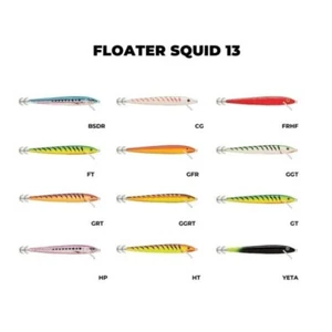 RAPALA FLOATER SQUID TOTANARA TRAINA CALAMARI - Imagen 1 de 13