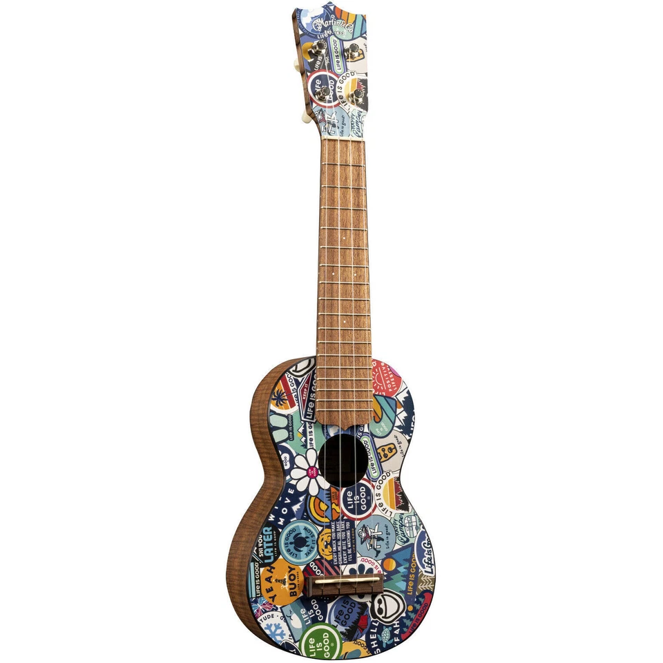 Martin 0XK Soprano Ukulele - Life Is Good (110XKUKELIFEISGOOD)