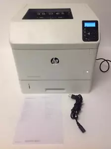 HP LaserJet Enterprise M604 E6B68A Printer 512MB w/ Toner, Duplex & 4k PC WORKS - Picture 1 of 15