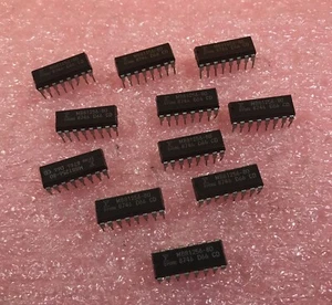 11 Fujitsu MB81256-80 16-Pin Dip Static Ram Integrated Circuit  - Bild 1 von 2