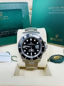 Rolex Submariner Date 41MM Ceramic Bezel 126610LN Complete Set Unworn 2024  - Picture 1 of 10