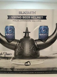 BLKSMITH Wikinger Trinkmütze | Wikingerhelm | Trinkzubehör für Partys - Bild 1 von 2