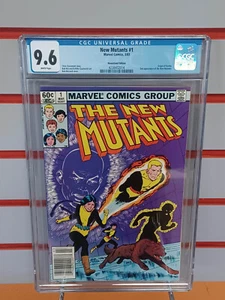 NEW MUTANTS #1 Newsstand (Marvel Comics, 1983) CGC Graded 9.6 ~ White Pages - Picture 1 of 1