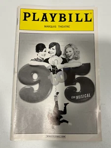 9 TO 5 August 2009 Broadway Playbill STEPHANIE BLOCK MEGAN HILTY ALLISON JANNEY - Picture 1 of 1