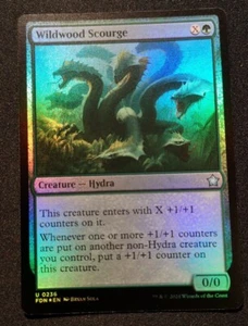 Wildwood Scourge - Foil - FDN - MTG - EN - NM - 0236 - Picture 1 of 1